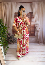 Charger l'image dans la galerie, Robe motif framboise FAUVE ( 36 au 48)