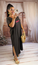 Charger l'image dans la galerie, Robe tee shirt iconic chocolat ROSE (34 au 46) New