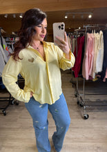 Charger l'image dans la galerie, Chemise jaune coeur or STELLA (36 au 48)