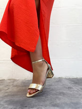Charger l&#39;image dans la galerie, Escarpin gold petit talon