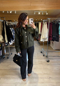 Veste kaki ARIANA (36 au 44)