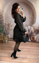 Charger l'image dans la galerie, Robe noir à sequins CENDRILLON (36 au 48)