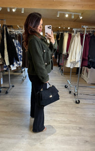 Veste kaki ARIANA (36 au 44)