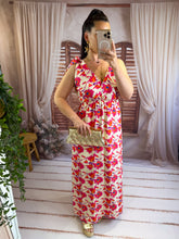 Charger l'image dans la galerie, Robe fleuri fuchsia LISA (34 au 48)
