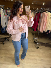 Charger l'image dans la galerie, Gilet tout doux sans manches rose AMBRA (34 au 48)