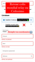 Charger l&#39;image dans la galerie, Retour colis ( ⚠️bien lire le descriptif pour l’envoi de votre bon de livraison par e-mail ⚠️)mail de retour entre 12h et 72h)