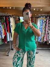 Charger l'image dans la galerie, Chemisier Olivia vert ( 34 au 48 )