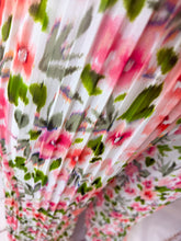 Charger l'image dans la galerie, Pantalon plissée fleuri corail CLEO (34 au 48)