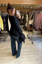 Charger l&#39;image dans la galerie, Gilet noir KLERVIE (34 au 40)