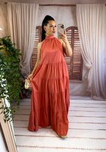 Charger l'image dans la galerie, Robe longue terracota MOLLY( 36 au 44 )