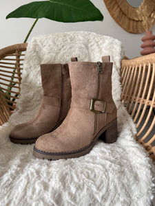 Bottine taupe clair Anita