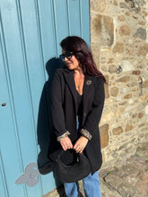Charger l&#39;image dans la galerie, Manteau soleil noir NAIRA (34 au 52