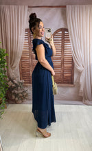 Charger l'image dans la galerie, Robe bleu marine LISANDRA (34 au 48 )