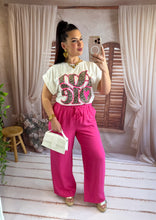 Charger l'image dans la galerie, Pantalon fuchsia PANAMA (34 au 48)