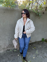 Charger l&#39;image dans la galerie, Manteau beige fourrure synthétique THAIS (36 au 42)