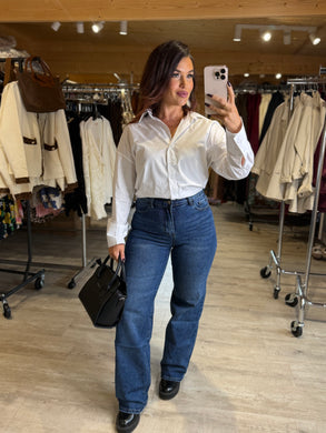 Jean bleu coupe large KARLA (36 au 46)