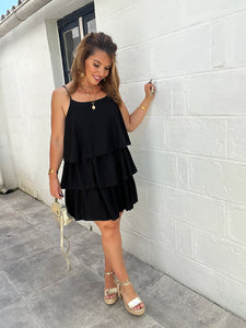 Robe courte josy noir ( 34 au 40 )