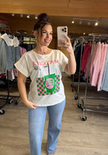 Charger l'image dans la galerie, T-shirt Matcha blanc YANISSA (34 au 42)