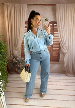 Charger l'image dans la galerie, Jeans large bleu clair VALENCE (36 au 44)