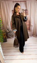 Charger l'image dans la galerie, Manteau trench chocolat SANDRA (36 au 46)