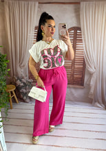 Charger l'image dans la galerie, Pantalon fuchsia PANAMA (34 au 48)
