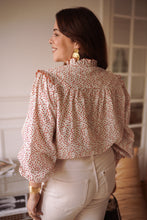 Charger l'image dans la galerie, Chemise fleuri rouge VERA (34 au 48 )