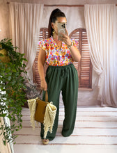 Charger l'image dans la galerie, Pantalon fluide kaki JESSIE (40 au 48)