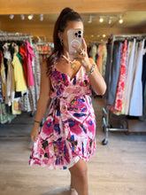 Charger l&#39;image dans la galerie, Robe courte à bretelles ROSALIA (reste taille m/l )