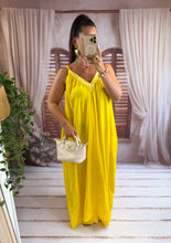 Charger l'image dans la galerie, Robe loose jaune LOUANA (40 au 48) New