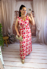 Charger l'image dans la galerie, Robe fleuri fuchsia LISA (34 au 48)