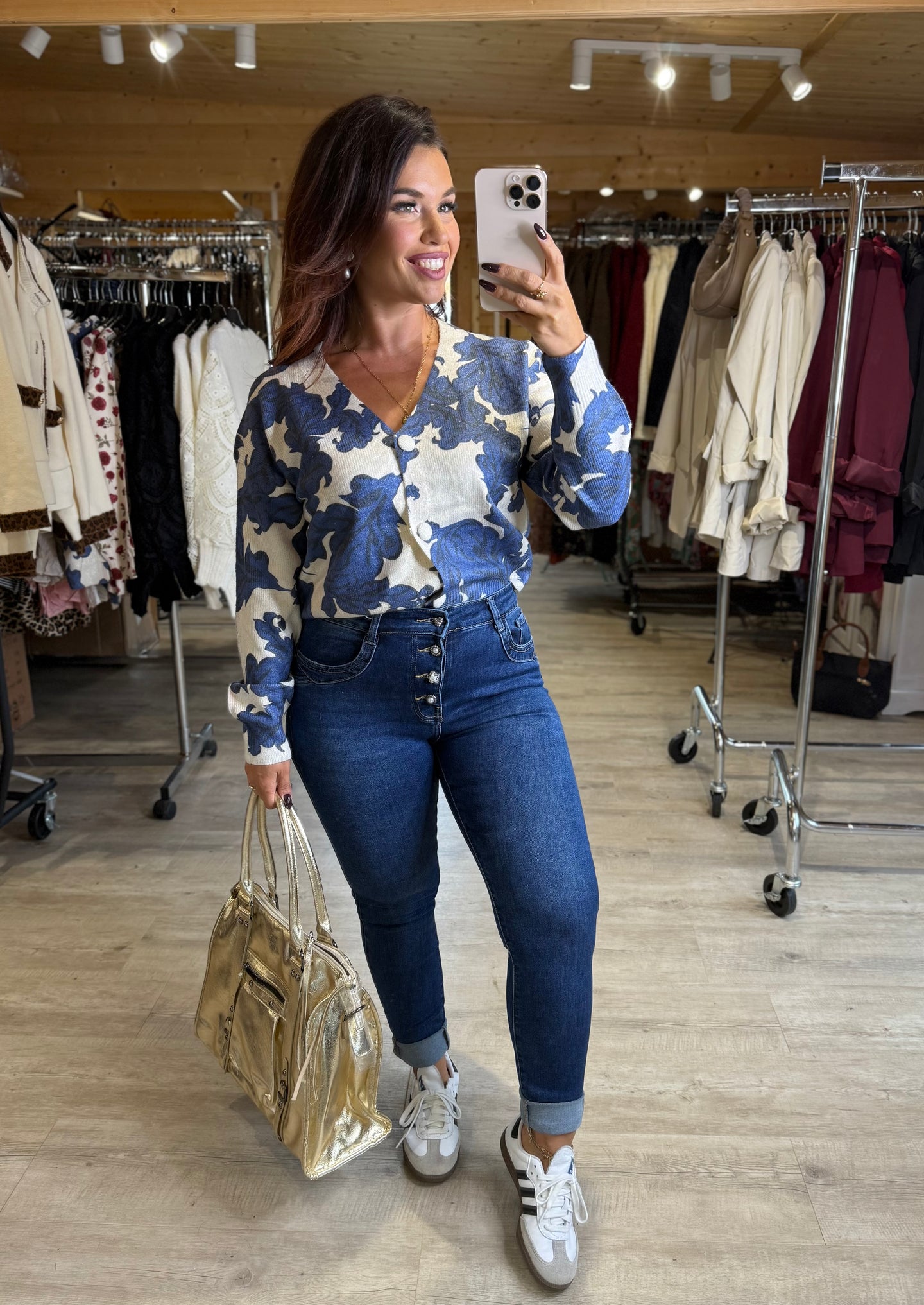 Jean slim bleu brut FARA (38 au 48)