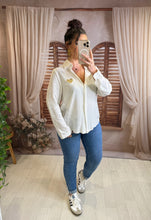 Charger l'image dans la galerie, Chemise blanche coeur or STELLA (36 au 48)