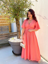 Charger l'image dans la galerie, Robe pêche  Paloma ( 40 au 48) New