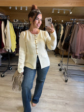 Charger l&#39;image dans la galerie, Gilet écru KLERVIE (34 au 40)