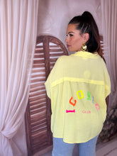 Charger l'image dans la galerie, Chemise gaz de coton iconic jaune OCÉANE (36 au 48) New