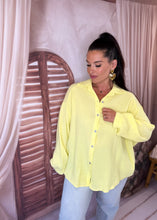 Charger l'image dans la galerie, Chemise gaz de coton dolce vita jaune CASSIS (36 au 48) New