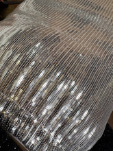 Charger l'image dans la galerie, Jupe en sequin argent JOY (36 au 48)
