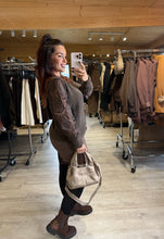 Charger l&#39;image dans la galerie, Gilet tout doux café DONNA (34 au 40)