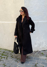 Charger l&#39;image dans la galerie, Manteau long noir COLETTE (34 au 44)