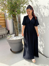 Charger l'image dans la galerie, Robe noir PALOMA ( 40 au 48 ) New