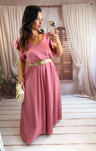 Charger l'image dans la galerie, Combinaison coupe large vieux rose RACHEL (46 au 54)