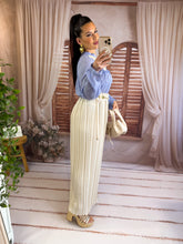 Charger l'image dans la galerie, Pantalon Plissé beige LONDRES (38 au 48)