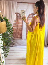 Charger l'image dans la galerie, Robe loose jaune LOUANA (40 au 48) New