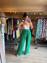 Charger l'image dans la galerie, Pantalon vert gaz de coton Nina ( 38 au 48. )☀️