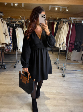Robe courte noir ELA (36 au 48)