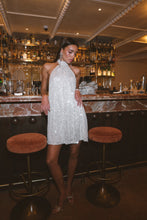 Charger l'image dans la galerie, Robe dos nu en sequins beige doré GISELLE (36 au 40)