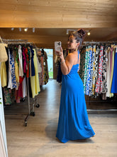 Charger l&#39;image dans la galerie, Robe bleu perles ARTÉMIS ( 36 au 40)