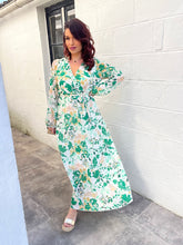 Charger l&#39;image dans la galerie, Robe RONISIA verte ( 36 au 48 )