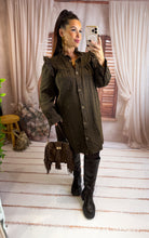 Charger l'image dans la galerie, Robe en jeans léopard JULIETTE (36 au 44)
