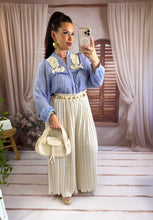 Charger l'image dans la galerie, Pantalon Plissé beige LONDRES (38 au 48)